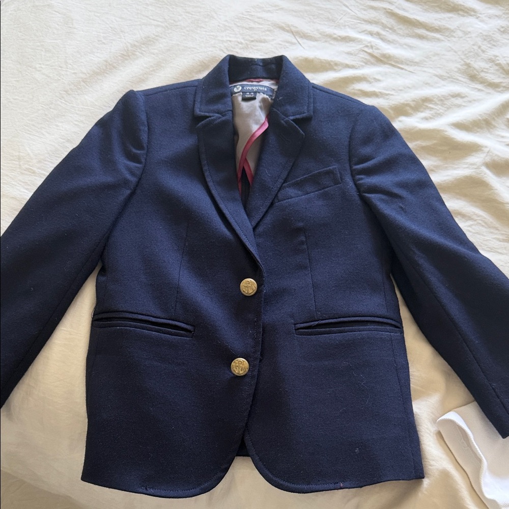 Crew Cuts Navy Blazer with Gold Buttons